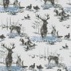 Realistic Deer Super Snuggle Flannel Fabric
