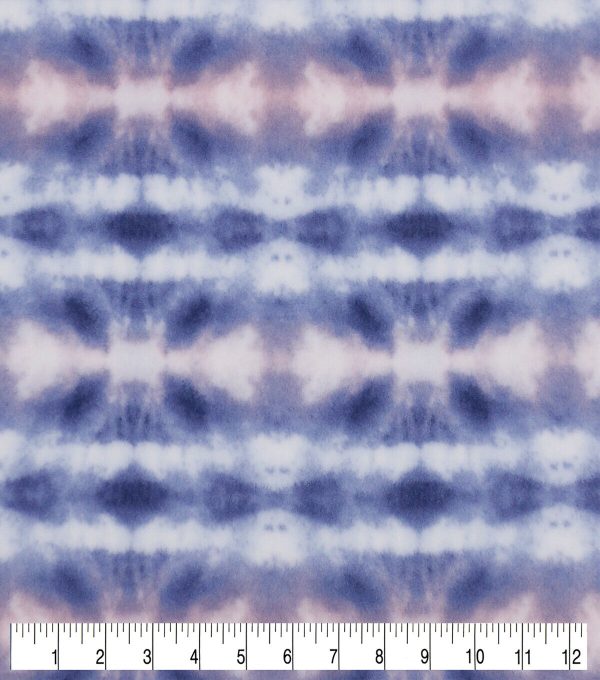 Pastel Kaleidoscope Anti Pill Fleece Fabric - Image 3