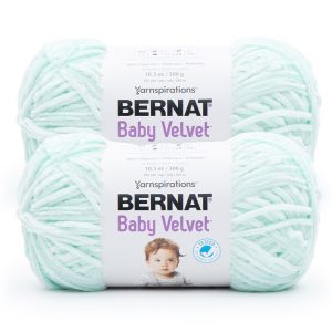 Bernat Velvet Baby 492yds Worsted Polyester Yarn 2 Bundle