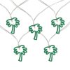 Northlight 10-Count LED Palm Tree Fairy Lights   Warm White