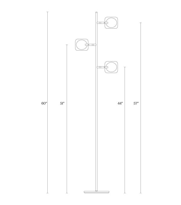 Brightech Tree Floor Lamp   White - Image 4