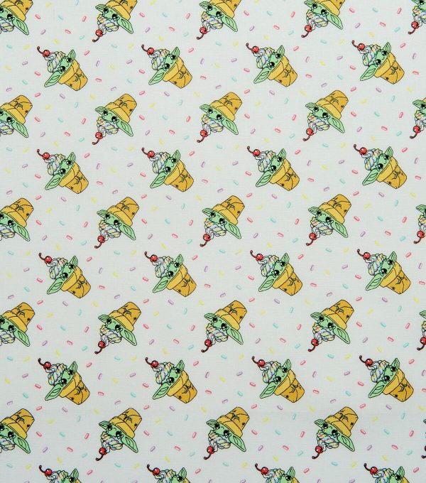 Mandalorian Cutest Dessert Cotton Fabric - Image 2