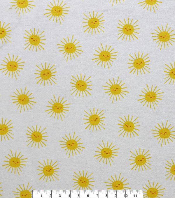 POP! Sunshine Super Snuggle Flannel Fabric - Image 2