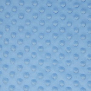 Soft   Minky Small Dot Placid Blue Fleece Fabric