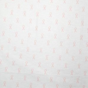 Breast Cancer Awareness Super Snuggle Light Pink Ribbon Flannel Fabric