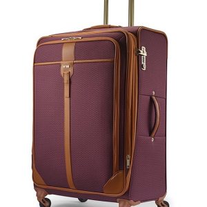 Luxe II Collection Softside Long Journey Expandable Spinner Suitcase