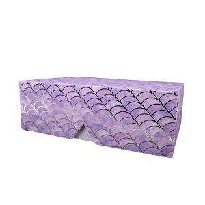 15 Bright Mermaid Scales Fliptop Box by Hudson 43