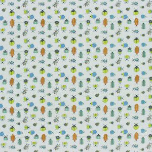 Novelty Cotton Fabric Insects
