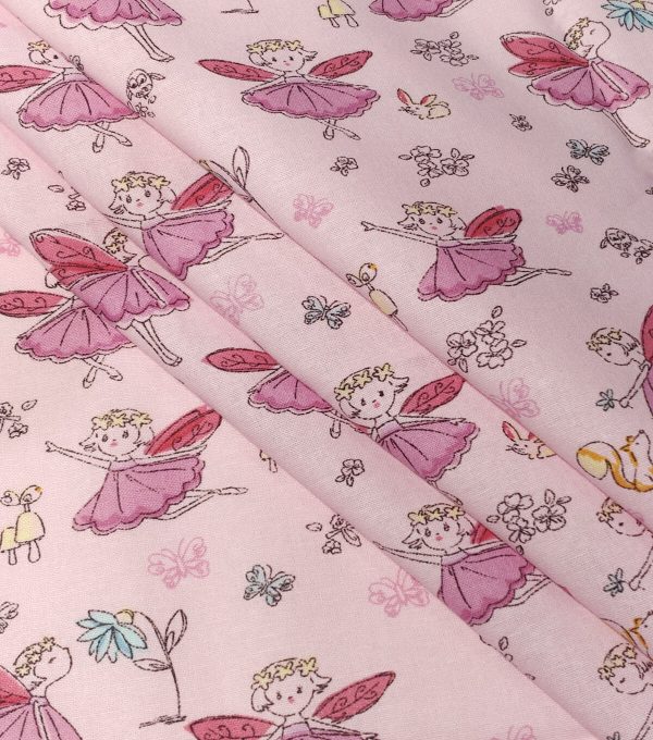 Fairy Princess Novelty Cotton Fabric - Image 3