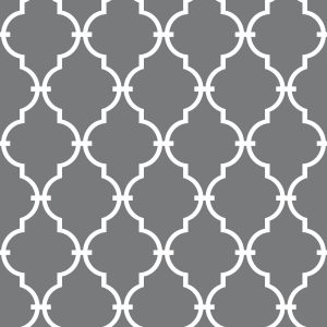 RoomMates Wallpaper Grey Modern Trellis
