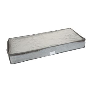 Simplify 40 Heather Gray Under the Bed Storage Bag