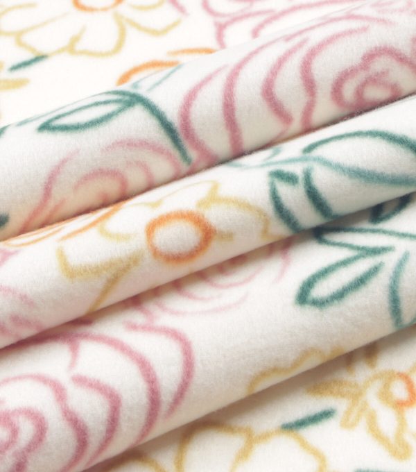 Floral Blizzard Fleece Fabric - Image 3