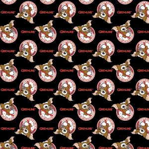 Gremlins Do Not Feed Gizmo Cotton Fabric
