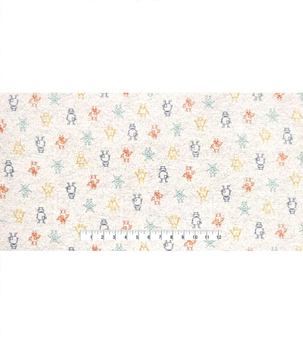 POP! Robot Super Snuggle Flannel Fabric - Image 3
