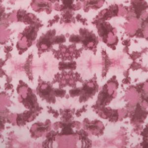 Rose Tie Dye Blend Anti Pill Fleece Fabric