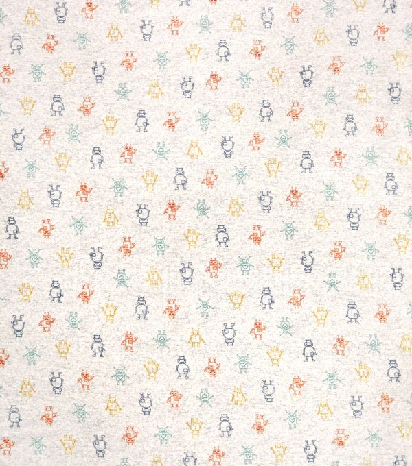 POP! Robot Super Snuggle Flannel Fabric