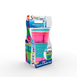 Snackeez Girl Pink Cup