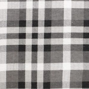 Gray Plaid Super Snuggle Flannel Fabric