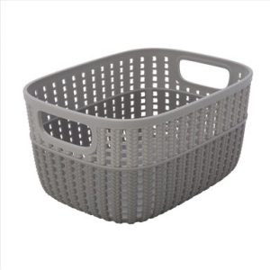 Simplify 2 Tone Decorative Storage Basket