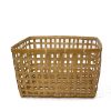 16 x 11 Bamboo Weave Basket by Place   Time