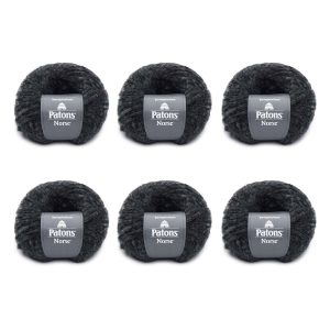 Patons Norse 211yds Super Bulky Wool Blend Yarn 6 Bundle
