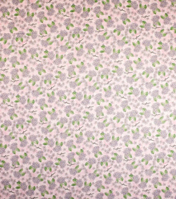 Massachusetts Cotton Fabric State Flower - Image 2