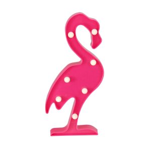 Northlight 11.75 Pink Flamingo LED Marquee Wall Sign