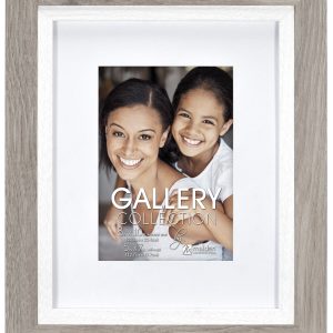 Malden 8 x 10 Matted to 5 x 7 Brown Picture Frame With Beveled Mat