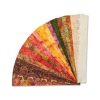 Hi Fashion 2.5 Fall Batik Cotton Fabric Strip 40pc