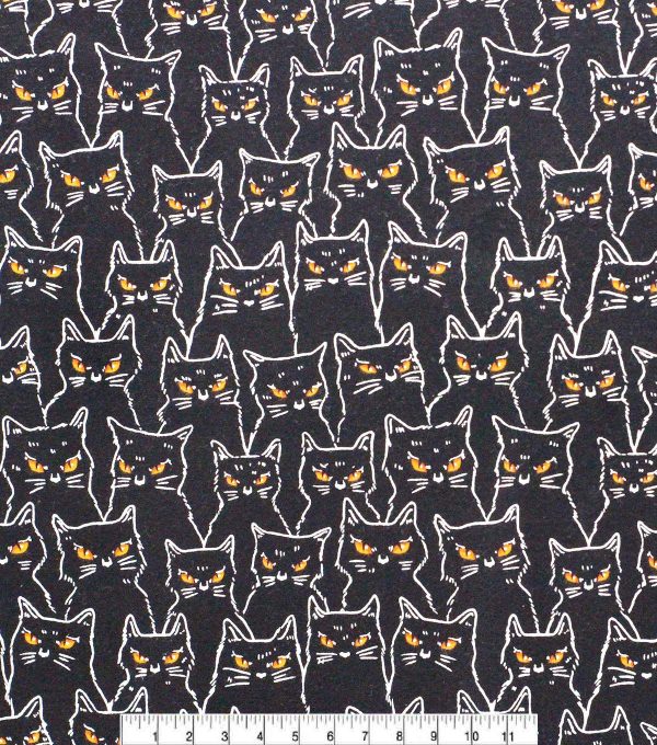 Cats Super Snuggle Flannel Fabric - Image 2