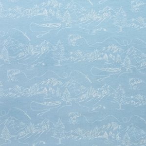 Super Snuggle Sketch Wilderness Flannel Fabric