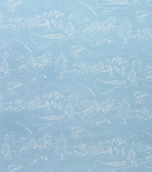 Super Snuggle Sketch Wilderness Flannel Fabric