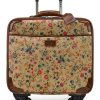 Prairie Rose Print 18 Wheeled Spinner