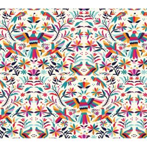 Super Snuggle Day Of The Dead Birds Flannel Fabric
