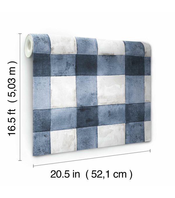 RoomMates Buffalo Plaid Peelable Wallpaper - Image 2
