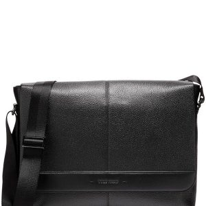 Triboro Leather Messenger Bag
