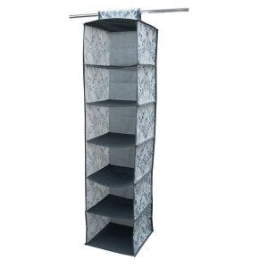 Laura Ashley 12 x 47 Parterre 6 Shelf Closet Organizer