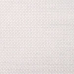 White On White Stars 108 Wide Print Cotton Fabric