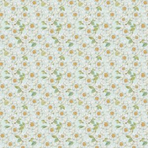 Susan Winget White Camellias Premium Cotton Fabric