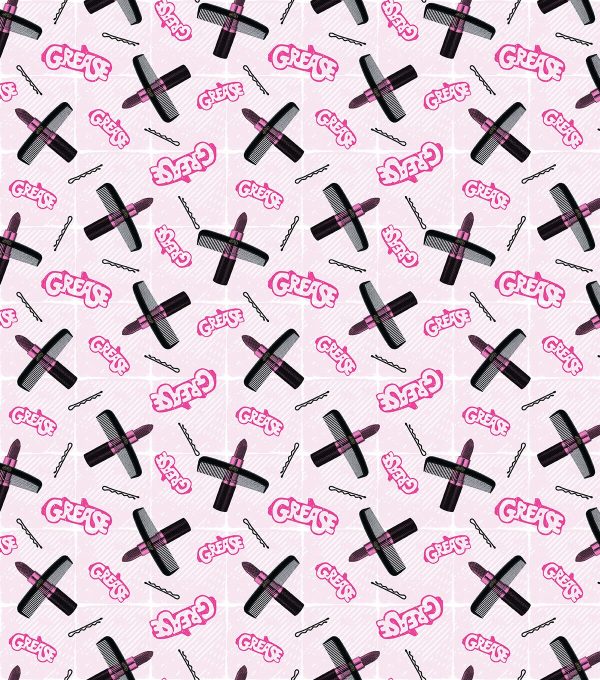 Grease Icons Pop Culture Cotton Fabric - Image 2