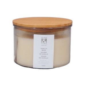 14oz Scented Jar Candle With Cork Lid by Place   Time