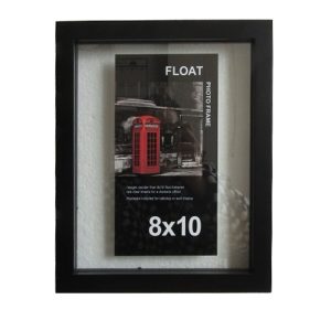 Innovative Creations 8 10 Black Wood Float Photo Frame