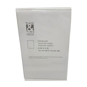 4 x 6 Acrylic Tabletop Picture Frame by Place   Time