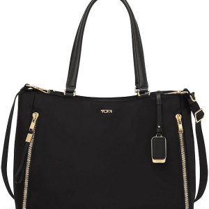 Voyageur Valetta Medium Gold Tone Travel Tote Bag