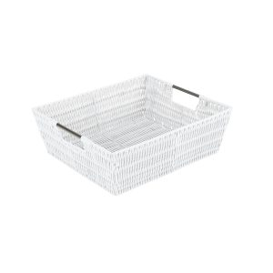 Simplify 12 x 10 Rattan Shelf Storage Basket