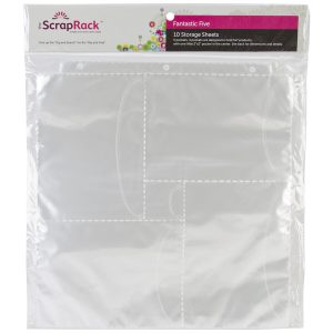 Totally Tiffany 13.5 Scrap Rack Fantastic 5 Basic Storage Pages 10pk