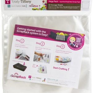 Totally Tiffany 13 Scrap Rack Supersized Single Storage Pages 50pk