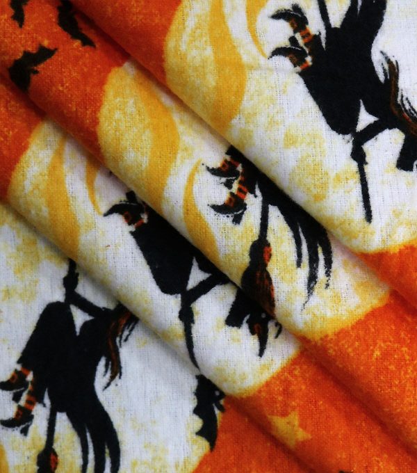 Witches   Moons Super Snuggle Flannel Fabric - Image 2