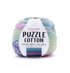 Premier Yarns Puzzle 349yds Worsted Cotton Blend Yarn