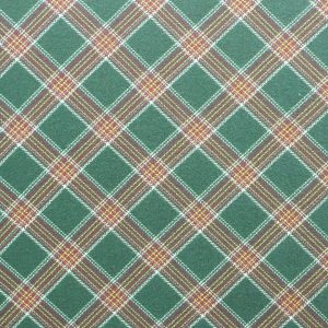 Red   Green Crisscross Plaid Super Snuggle Christmas Flannel Fabric